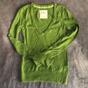 Green Hollister Sweater